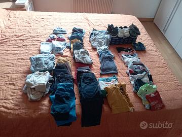 Vestiti bambino 12 -24 mesi 69 articoli 60€