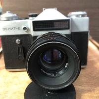 fotocamera Zenit E + grandangolo