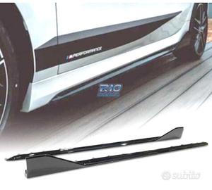 MINIGONNE LATERALI BMW F40 LOOK M PERFORMANCE NERO
