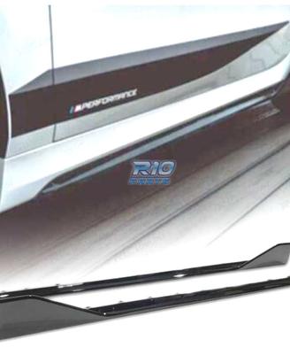 MINIGONNE LATERALI BMW F40 LOOK M PERFORMANCE NERO