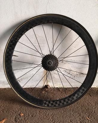 Ruota posteriore No brand carbonio
