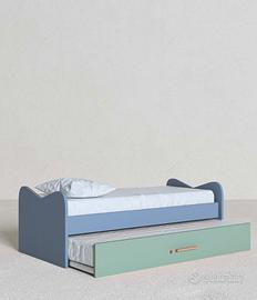 LETTO SINGOLO CON LETTO ESTRAIBILE IDEALE PER CAME