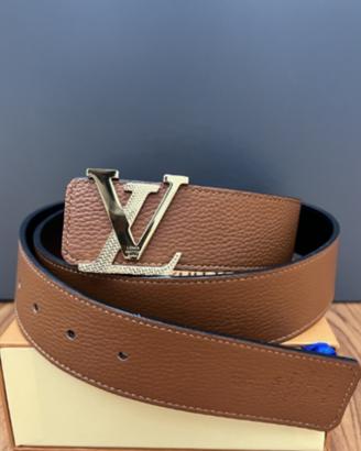 Cintura in pelle da uomo Louis Vuitton/Marrone