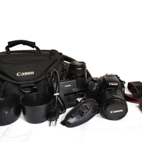 Canon EOS 1100D + 18-55mm IS II + 55-250 IS II
