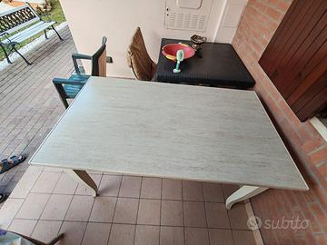 tavolo in legno  120x80 allungabile 