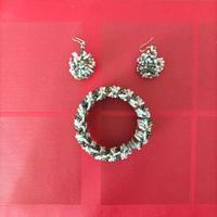 Bracciale e orecchini