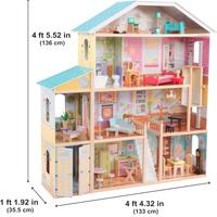 Casa Barbie in legno