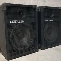 Lem LX70 coppia casse passive