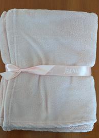 Plaid Soft tinta unita | L'Atelier 17 Rosa