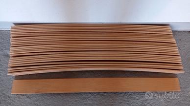 doghe in legno 82,5x7cm x8mm