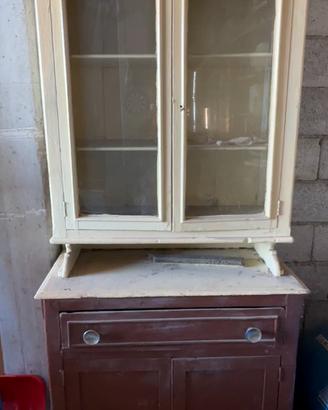 Credenza/vetrina antica