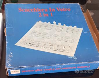scacchiera in vetro