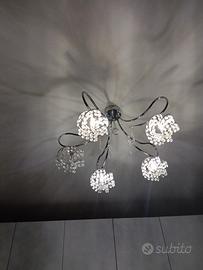 lampadario sospeso di Swarovski 