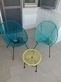 Set poltrone da esterno