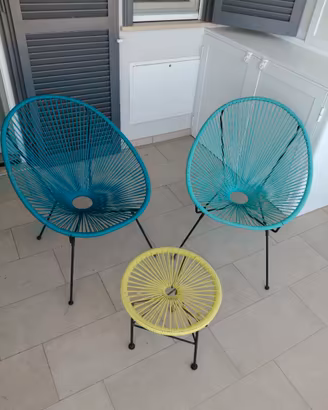 Set poltrone da esterno