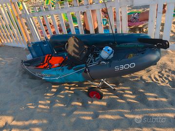 kayak a pedali Bigmama S300 Start due pezzi
