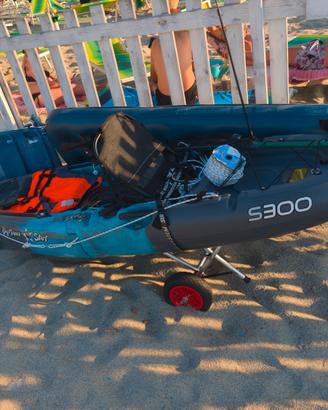 kayak a pedali Bigmama S300 Start due pezzi