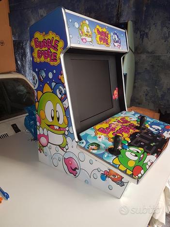 Arcade Bartop Cabinato Bubble Bobble 8000 giochi usato  Bari