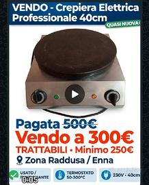 piastra per crepes 