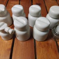 isolatori elettrici vintage 