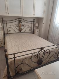 letto in ferro matrimoniale 