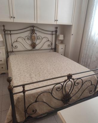 letto in ferro matrimoniale 