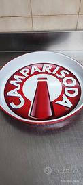 vassoio Campari in alluminio 