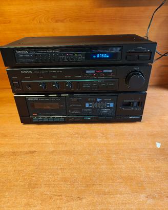 Kenwood Hi-Fi Amplificatore + Tuner e amplifer OK