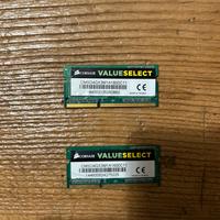 RAM Corsair Notebook 4gb X2