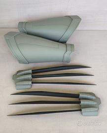 Avambracci artigli Wolverine coslplay xmen marvel