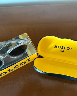 Occhiali da sole MOSCOT stile Lemtosh trasparenti