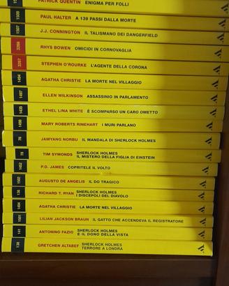6 libri Gialli Mondadori 