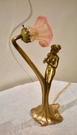 Lampada /scultura art nouveau