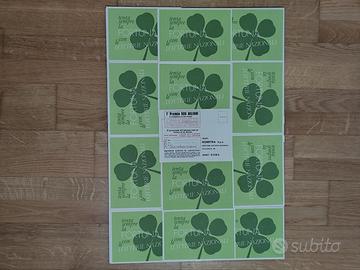 Quadro vintage cartoline pubblicitarie lotto 70/80