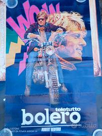 Poster "Bolero" Redford/Sandokan anni 70