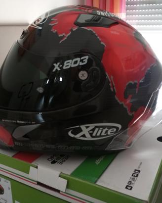 X-lite X-803RS Ultra Carbon Carlos Checa M nuovo