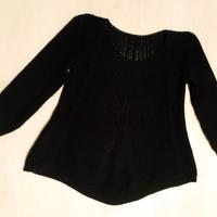 Maglione nero taglia unica 
