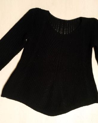Maglione nero taglia unica 