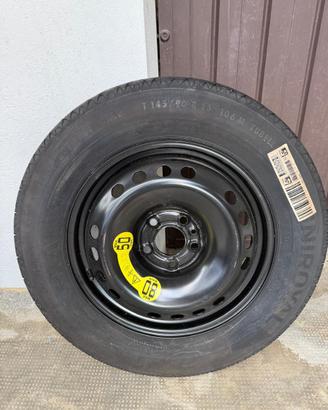 Ruota di scorta t 145/90/16
