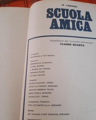 Scuola amica. 2 sussidiari vintage