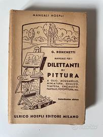Manuali Hoepli "Dilettanti di Pittura"