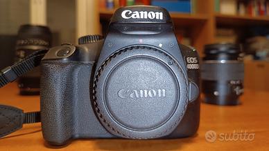 Canon eos 4000D + 2 obiettivi