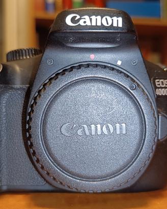 Canon eos 4000D + 2 obiettivi