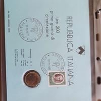 200 lire fior di conio