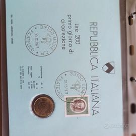 200 lire fior di conio