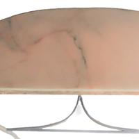 Consolle del 900 in marmo rosa