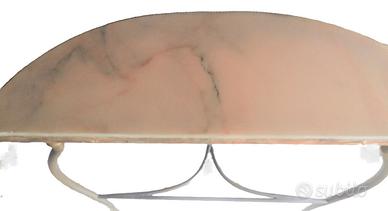 Consolle del 900 in marmo rosa