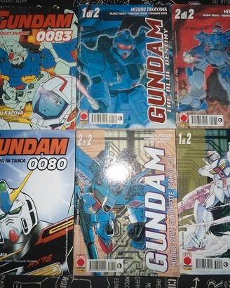 MANGA GUNDAM MINISERIE COMPLETE VARIE