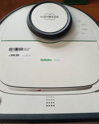 Folletto VR300 robot aspirapolvere laser