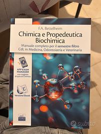Libro chimica e propedeutica  biochimica